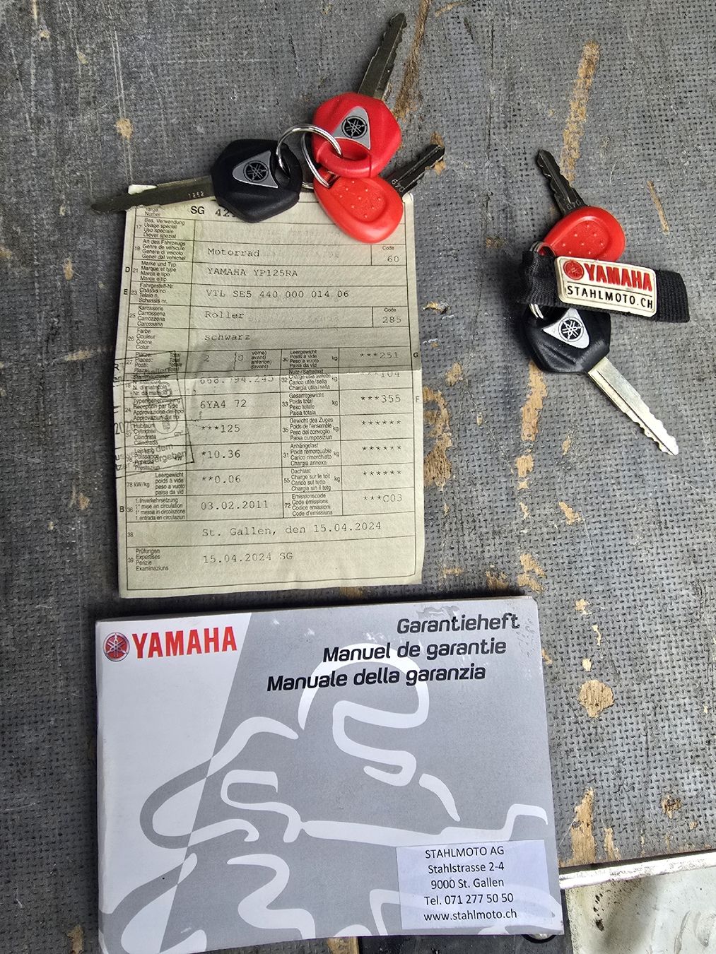 Yamaha Altro: Yamaha XMAX 125 Roller  19651 km – Usato da goldach venduto da siwem 3