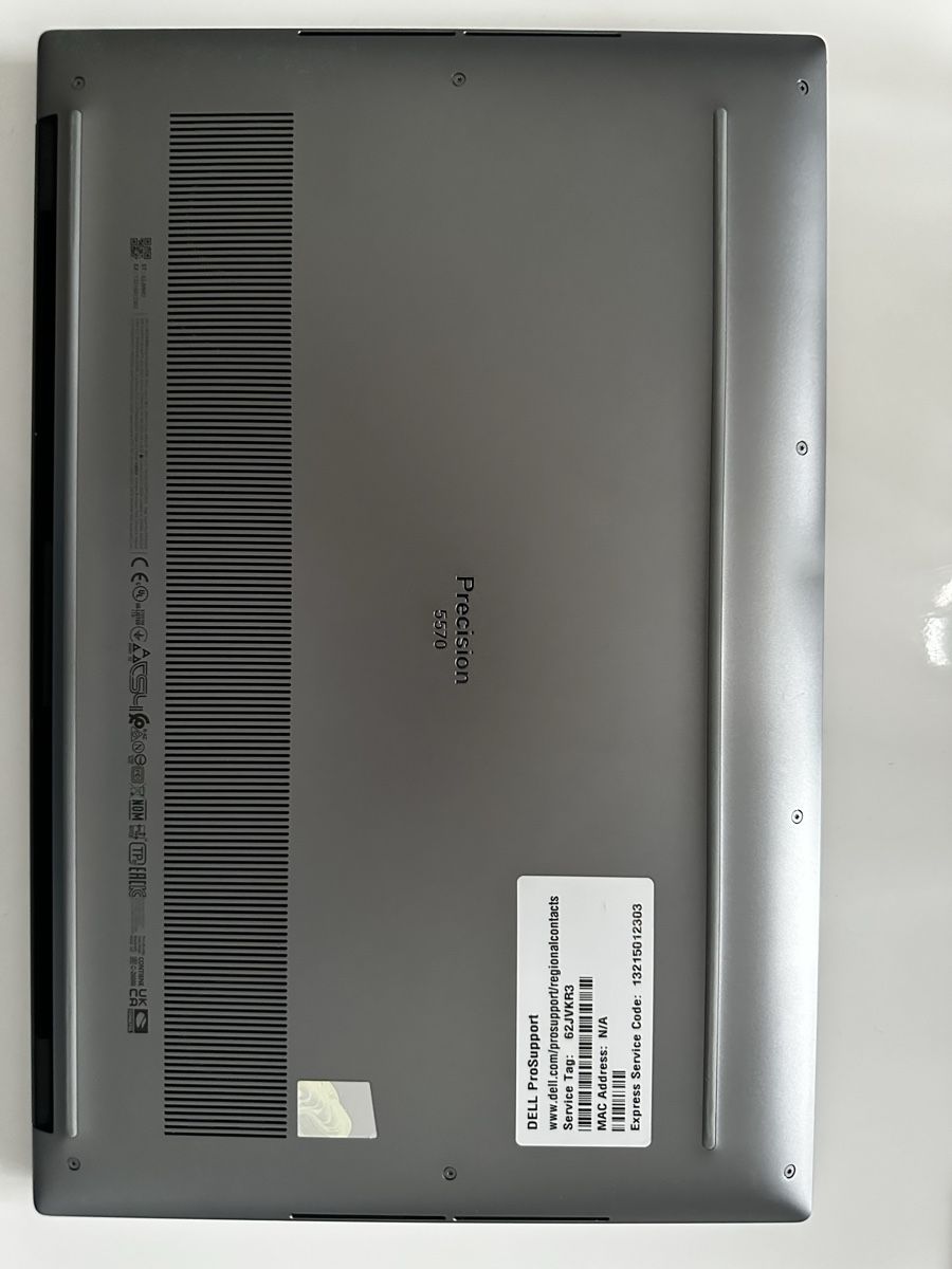 Dell Notebook: Dell Precision 5570 64GB RAM 2TB SSD – Usato da Uster venduto da GabrielP05 2