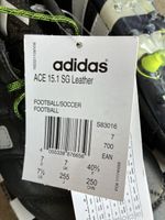 Adidas Ace 15.1 SG Leder Fussballschuhe Gr. 40 2/3 Neu