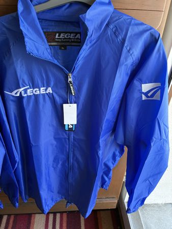 Legea Regenjacke Sommer Gr. XL Blau neu