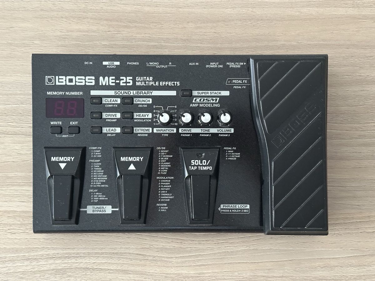 Boss Musikinstrumente: BOSS ME-25 – Gebraucht aus Winterthur von Jeremie_B 1