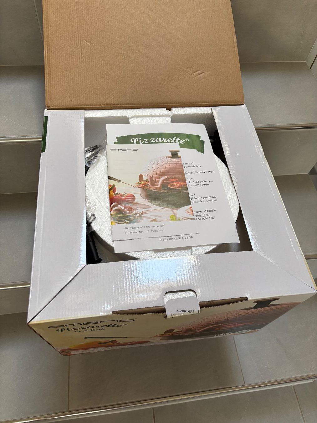 Four à pizza: Pizzaofen – Neuf avec emballage d'origine à Büsserach par vimeco.43 1
