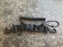 Tauch Lanyard für Kameras mit inliegendem Stahlseil