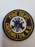 Aufnäher Fire Dept Carrington N.D. guter Zustand