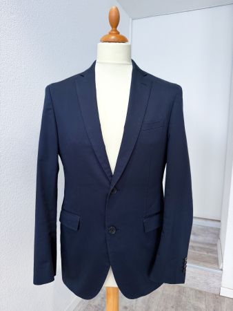 Hugo Boss Herrenanzug Reyno3 / Wave1 – Dunkelblau – Gr. 48