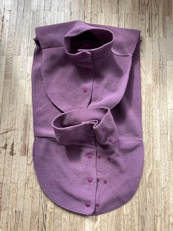 MAM Mutter-Kind-Schal aus Fleece Lila, Top Zustand, wie neu!