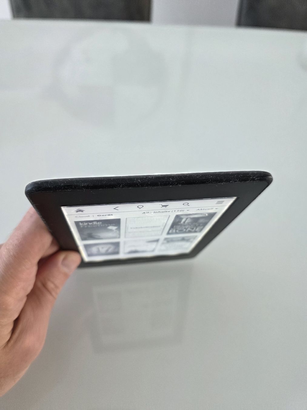 Amazon Tablet PC: Kindle Paperwhite inkl. Lederhülle – Gebraucht aus Kriens von eldo1990 3
