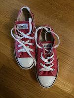 Scarpe Converse All Star rosso taglia 34 usate