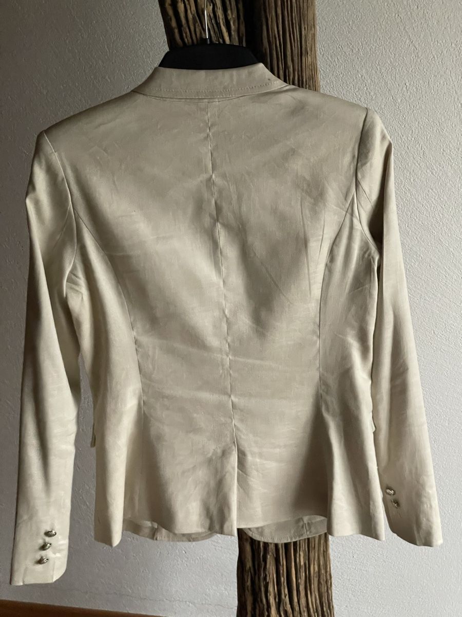 Jacken: Reserved lässige Leinenblazer in beige Gr.38 – Gebraucht aus St. Moritz von hdj_dd7v 3