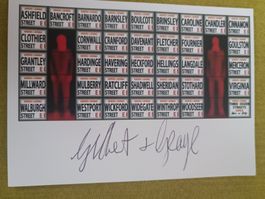 Gilbert & George- Künstler - handsigniert