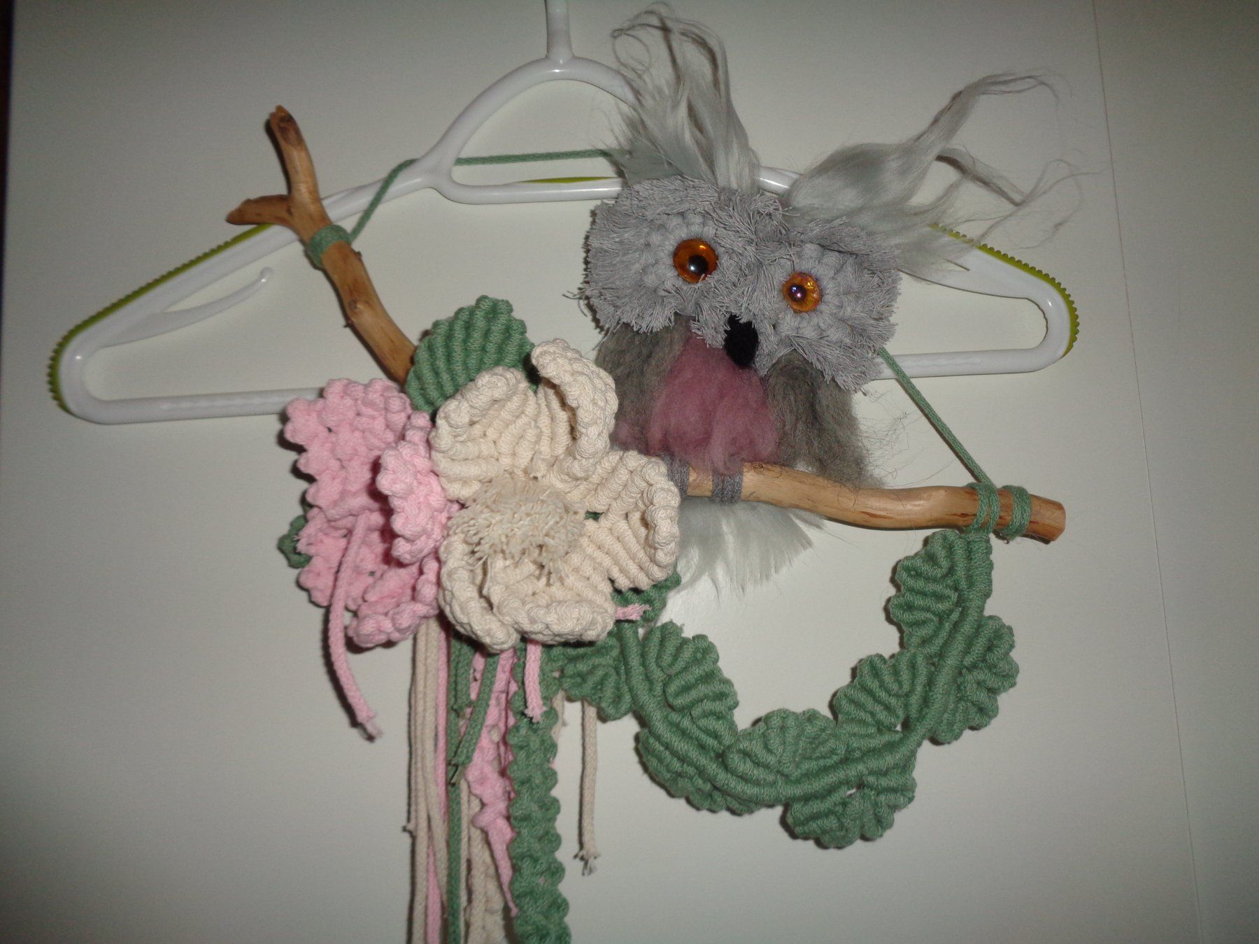 Tutte le decorazioni: *** Besondere Makramee Eule *** / Handarbeit – Usato da Othmarsingen venduto da Leuchtturmlady 1
