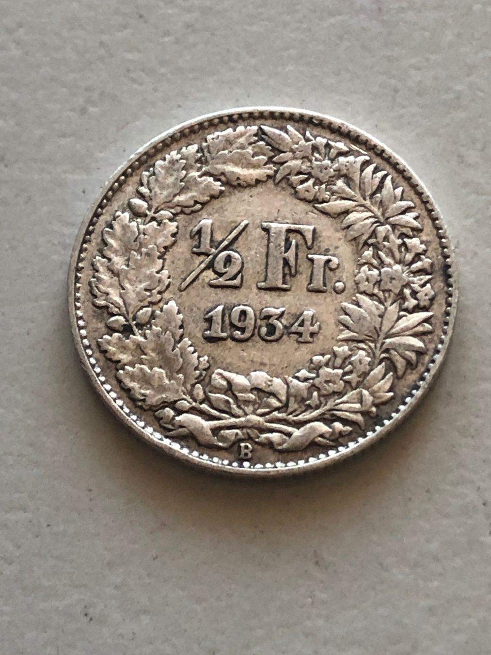 Tutti le monete: 50 Rp. 1934 – Usato da Schötz venduto da Odpa
