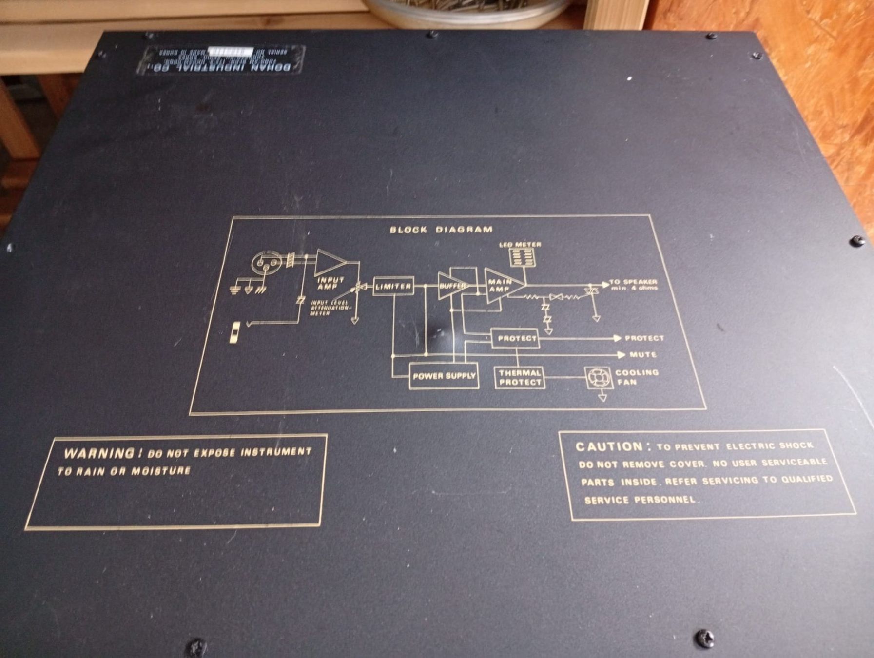 Amplificateurs: ENDSTUFE  STEREO PROFESSIONAL – D'occasion à Muttenz par mus_c9gh 3