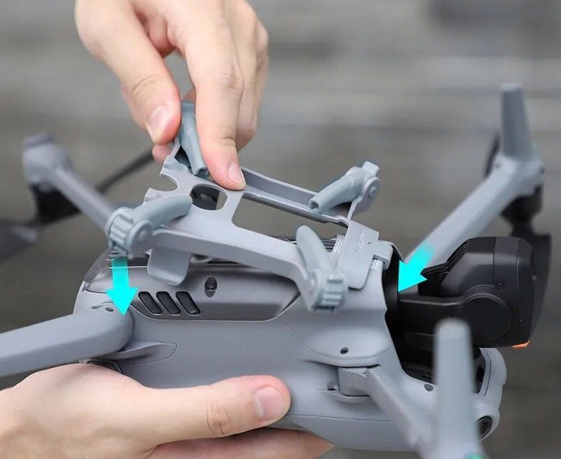 Sonstiges Zubehör: Fahrwerk für DJI AIR 3 / 3S - Train d'atterrissage – Neu (gemäss Beschreibung) aus Bussigny von SHOP-DRONE-UNIVERS 3