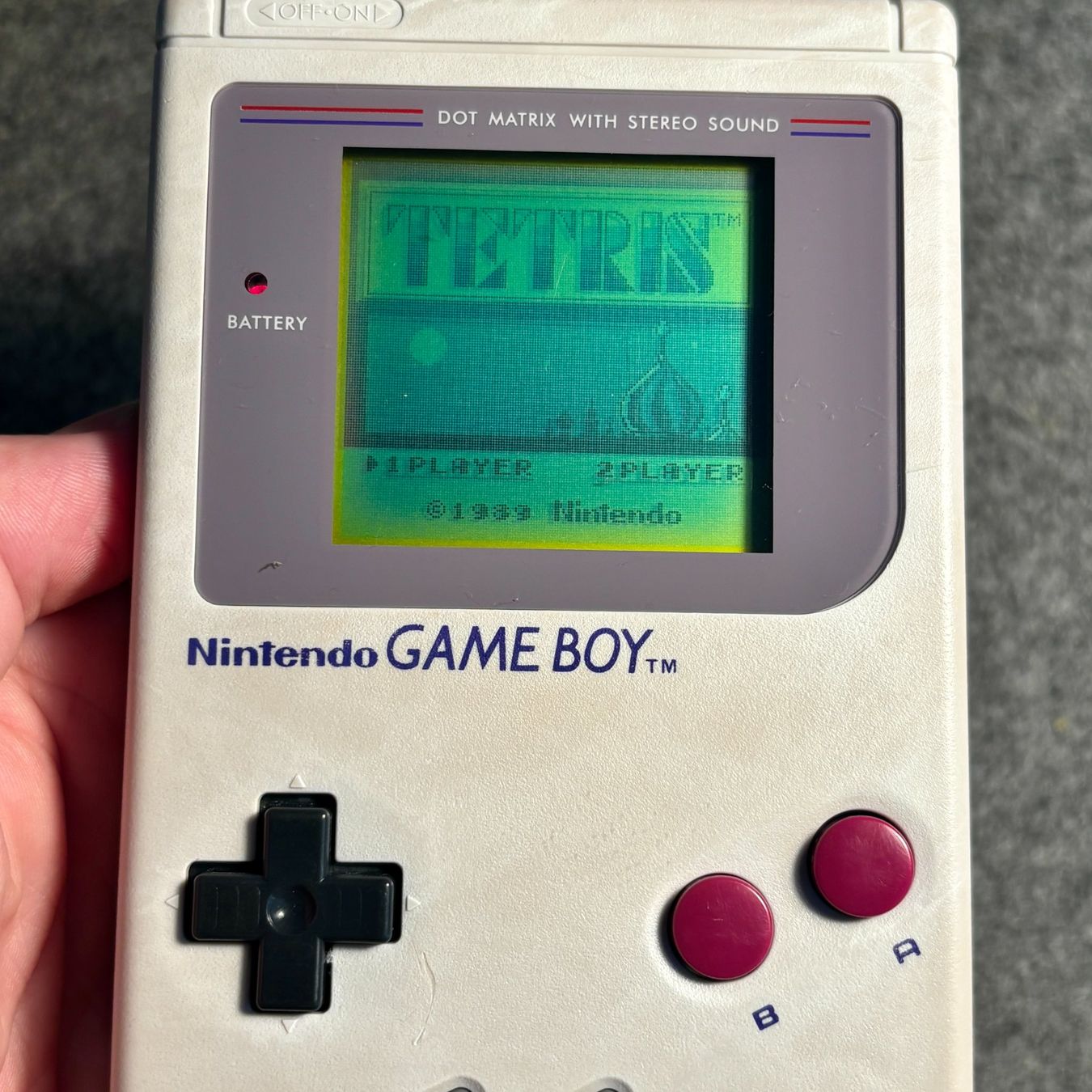 Nintendo Konsolen: GameBoy Classic DMG-01 Konsole + Tetris Original – Gebraucht aus Mollis von GamingCorner 2