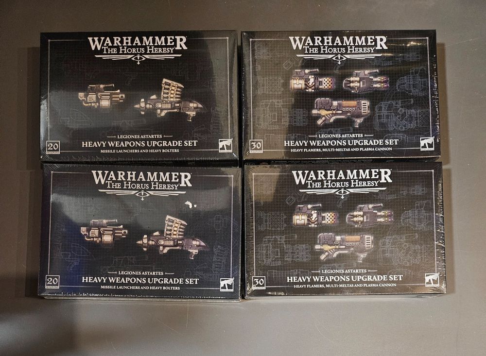 Warhammer Horus Heresy Heavy Weapons Upgrade Set x4 (D'occasion) à ...