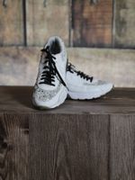Sneaker NIKE Air, Gr. 38.5, cooles Design. weiss/schwarz