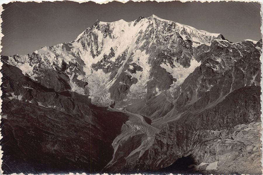 Cartoline postali: ALPIN: Monte-Moro-Pass, Monte Rosa, um 1920 – Usato da Frauenfeld venduto da POML