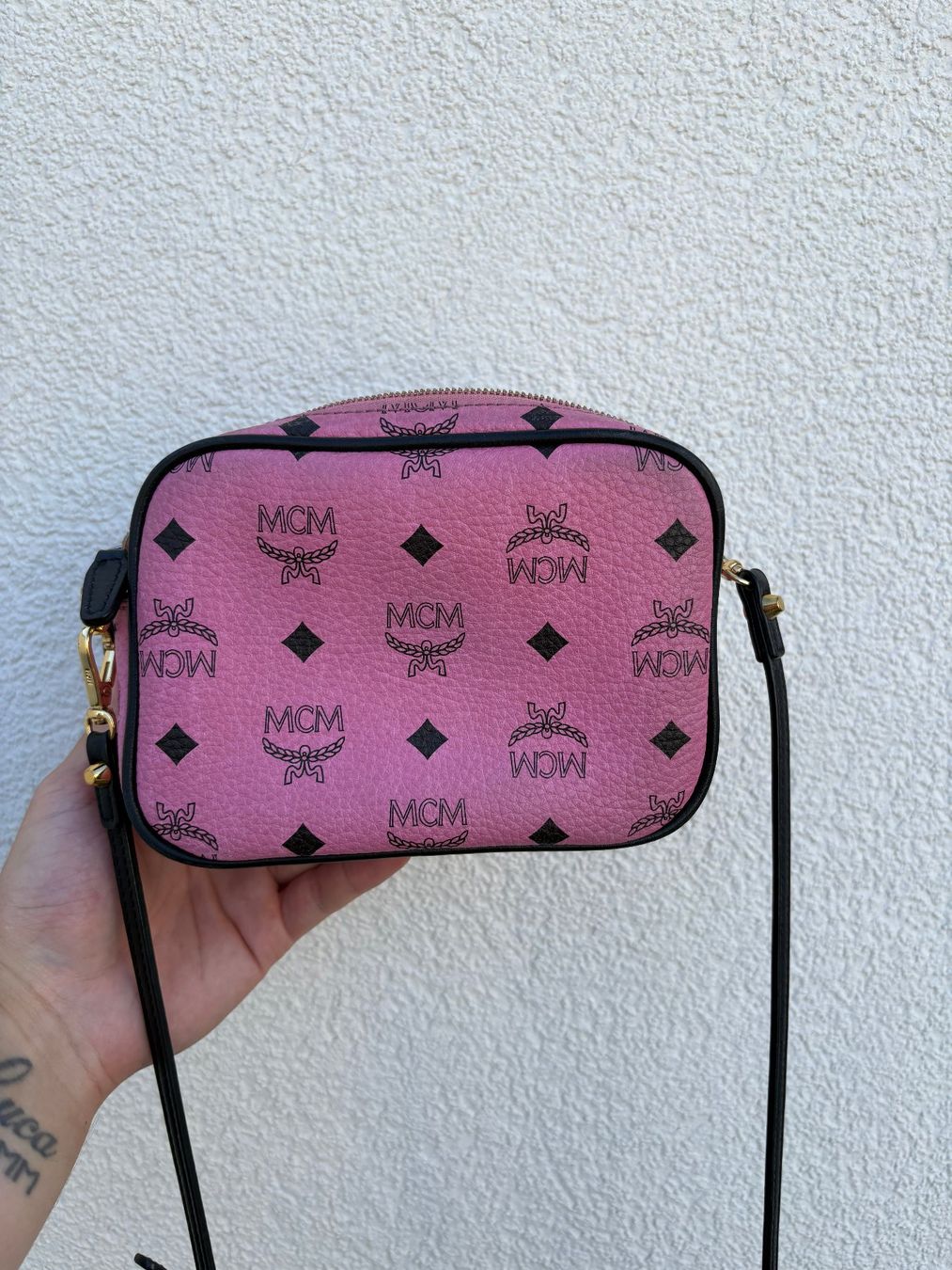 Borse da donna: MCM Täschchen in rosa – Usato da Langnau am Albis venduto da Meldoik 3