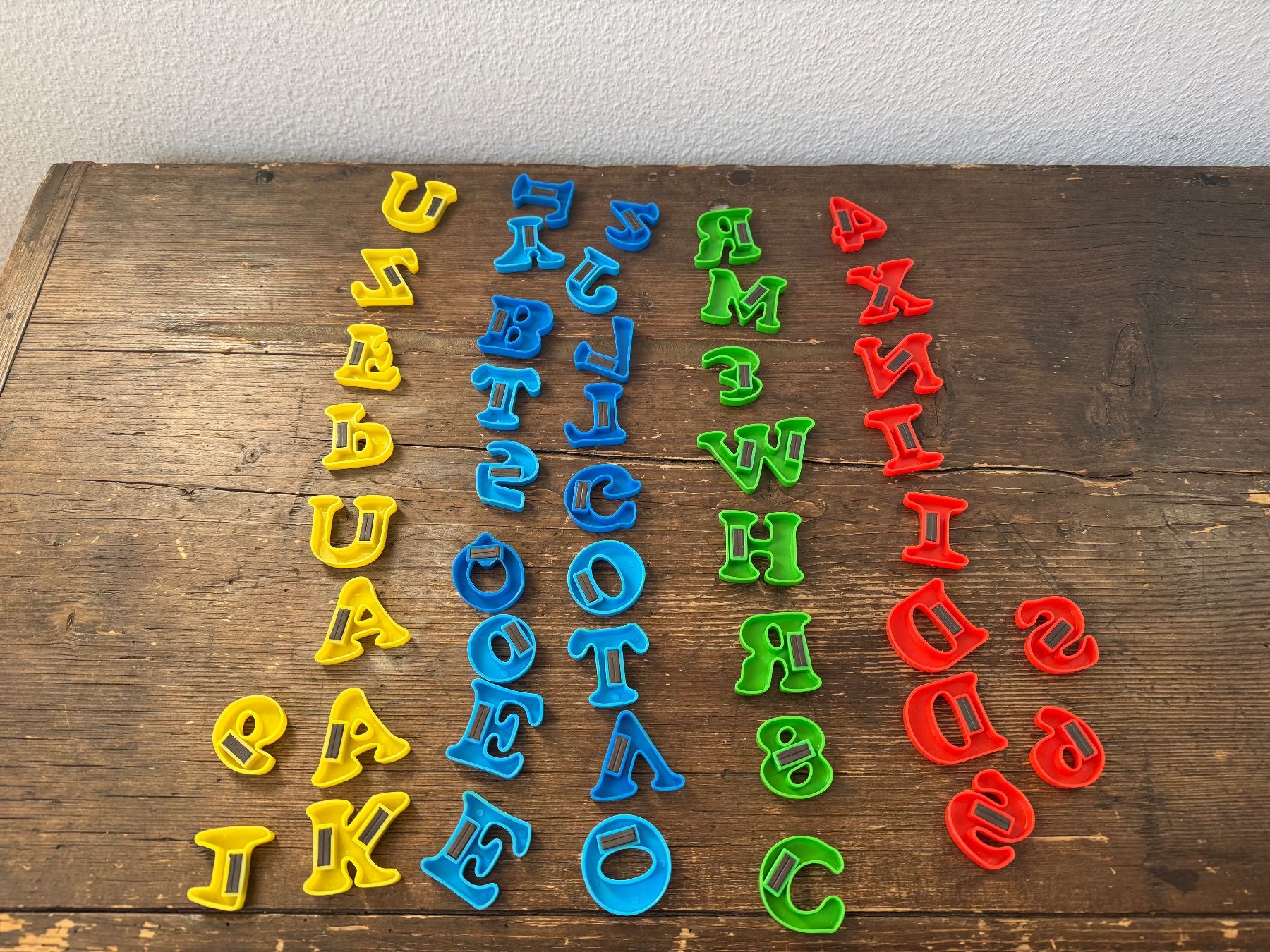 Calamite: Magnet-Buchstaben | Buchstaben - magnetisch - in Farbe – Usato da Köniz venduto da meerundwind 4