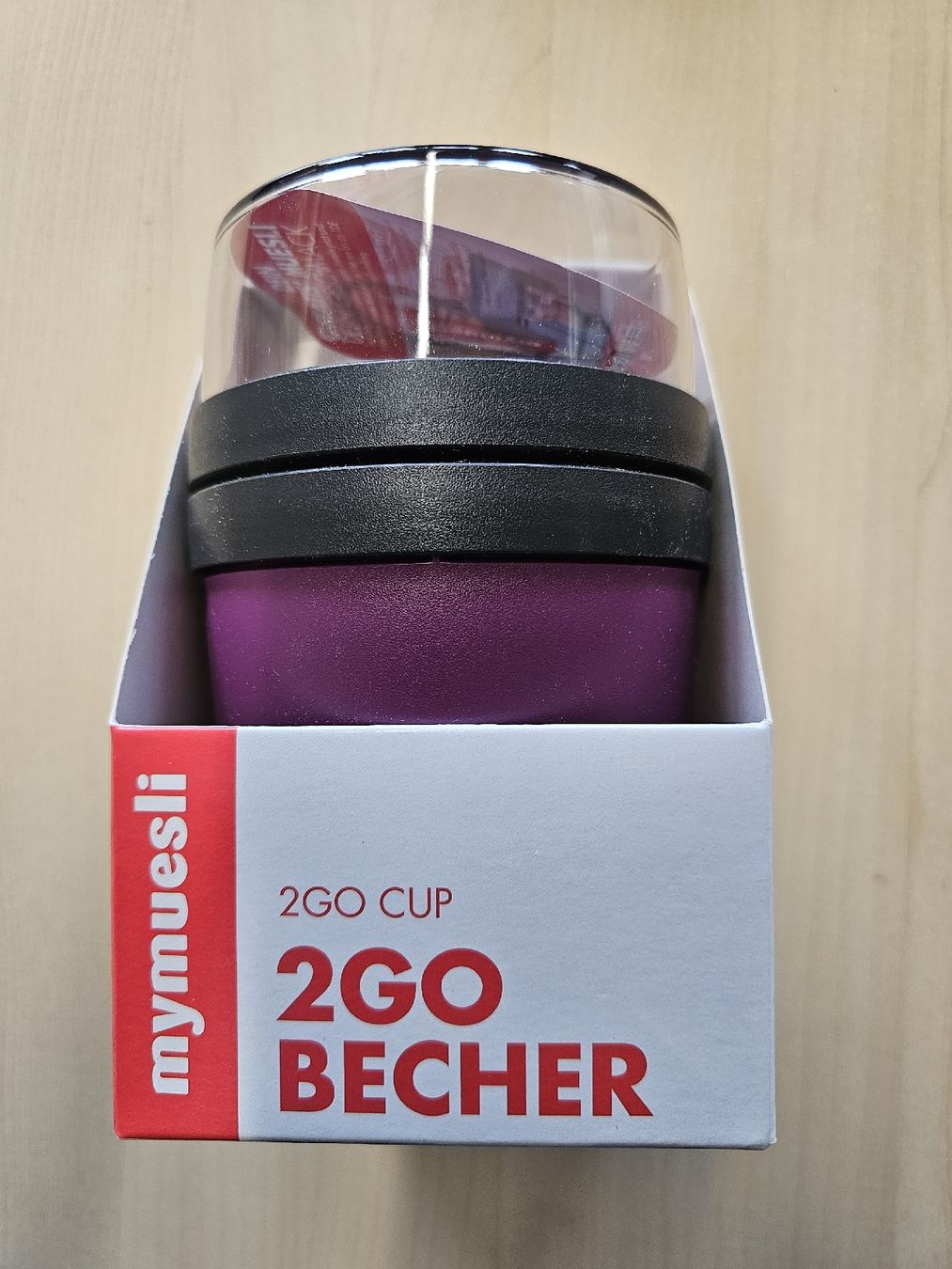 Behälter & Ähnliches: 2Go Becher mymuesli – Neu und originalverpackt aus Pratteln von inf_7df8