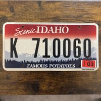 🇺🇸 U.S. Autoschild - Idaho K 710060 - ORIGINAL