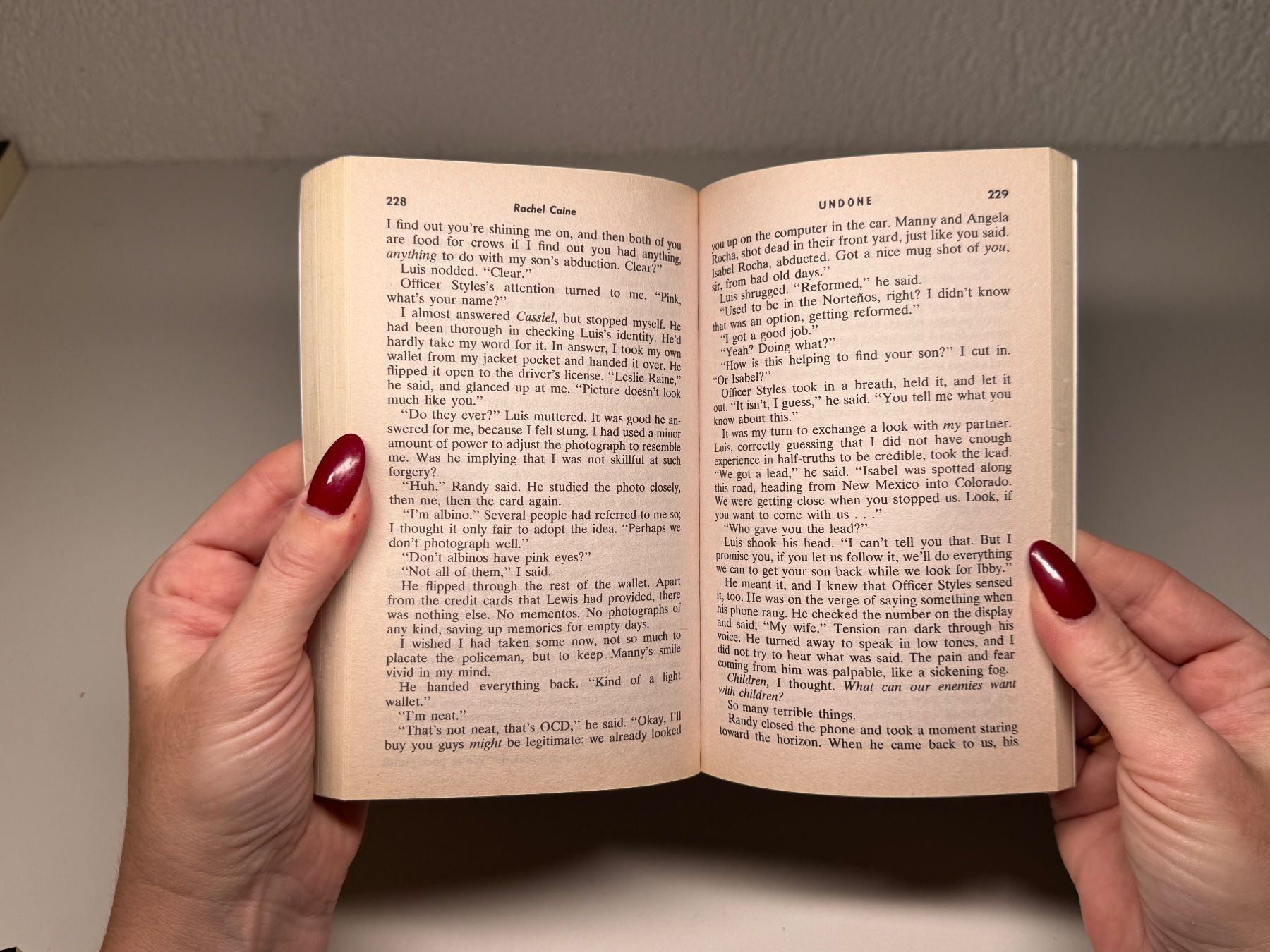 Bücher: NOVEL: Rachel Caine, Undone – Gebraucht aus Grosswangen von English_books 7