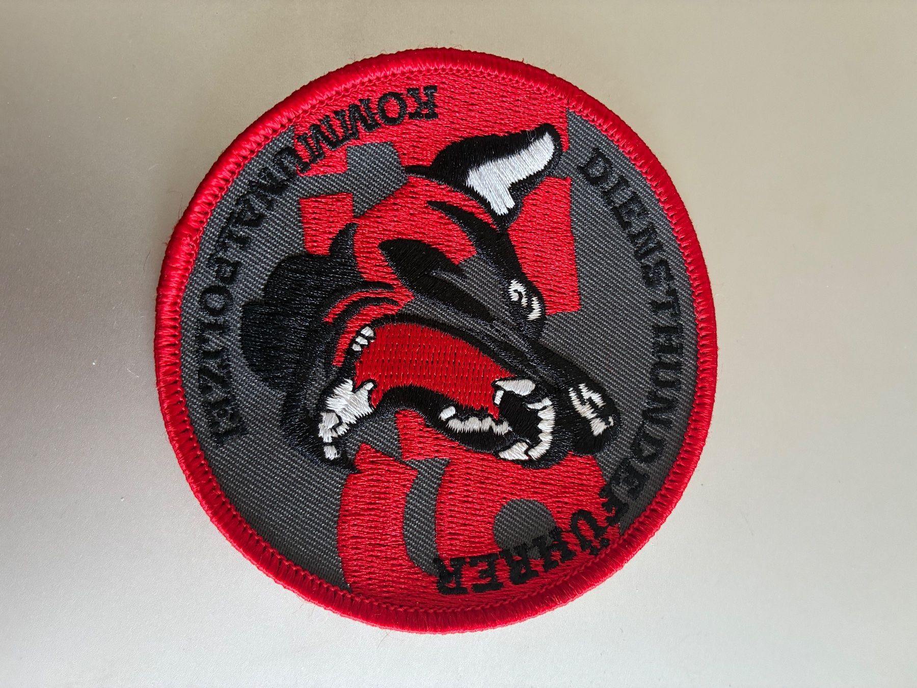Swiss Placchette & Badge: Diensthundefèhrer K 9 – Usato da Oberiberg venduto da stab