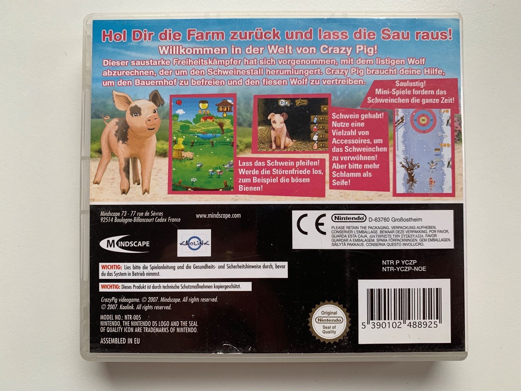 Nintendo Spiele: Nintendo DS: Crazy Pig – Gebraucht aus Kaiseraugst von Marsupower 2