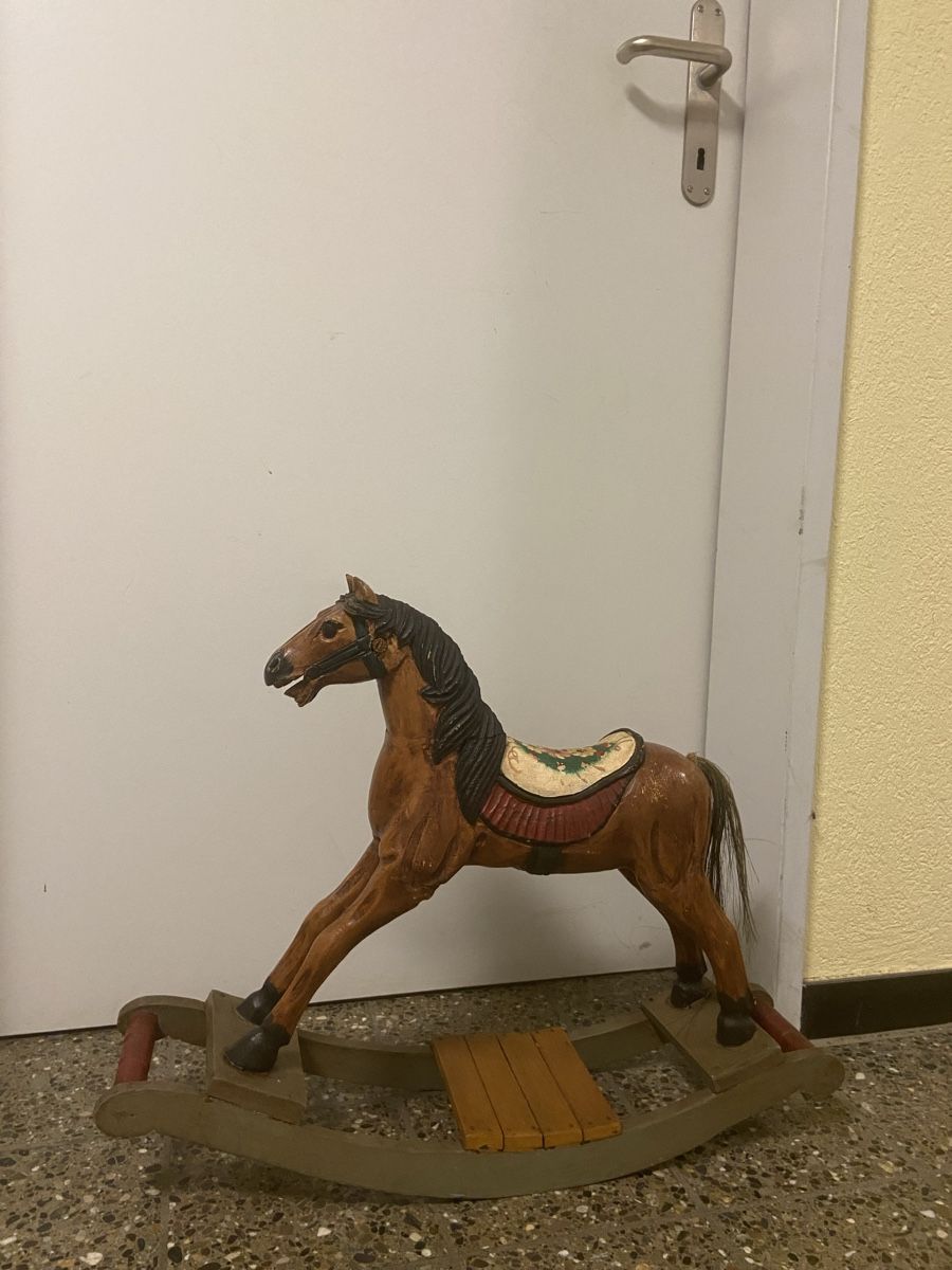 Statuette: Antikes Schaukelpferd aus Holz – Usato da Ostermundigen venduto da bargirl 6