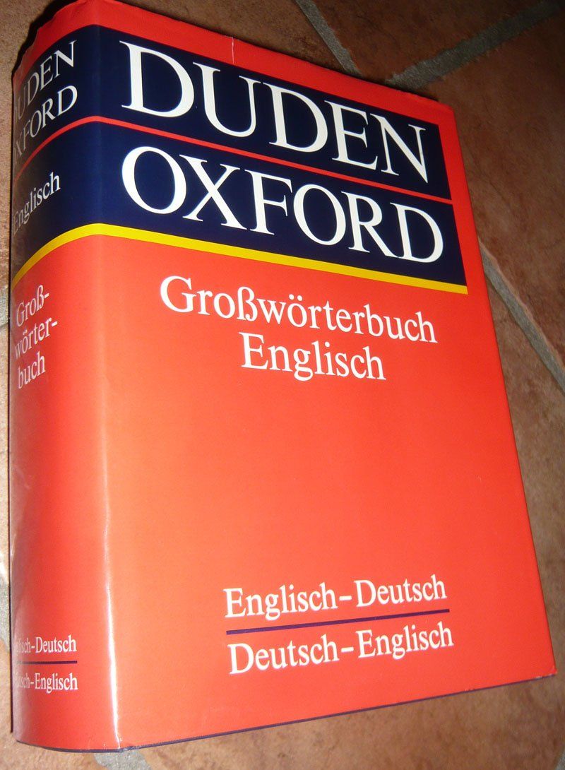 Bücher: Wörterchu Deutsch-Englisch – Gebraucht aus Ruggell von Dolce9