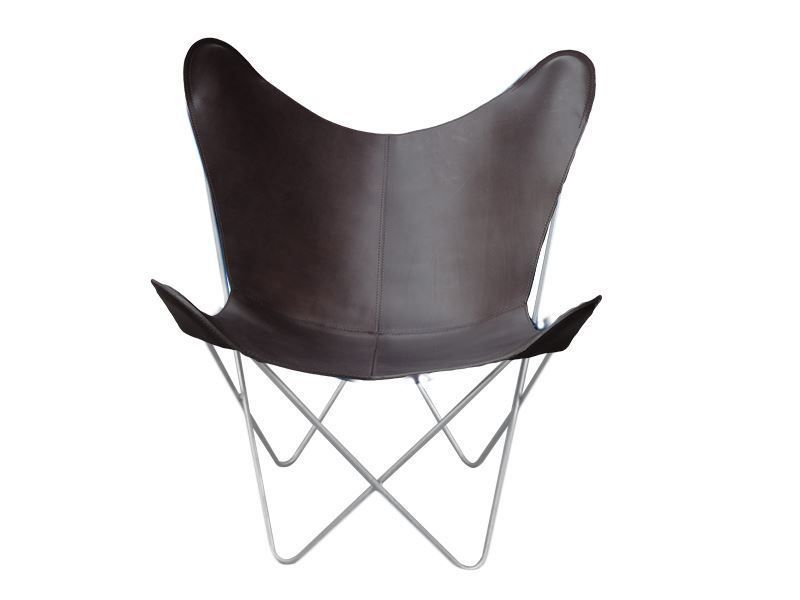 Poltrone: Leder Stuhl BKF dark Brown – Nuovo e nell'imballaggio originale da Arbedo venduto da patagonialeatherrugs