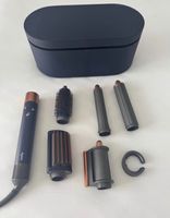 Dyson Airwrap Haarstyler Set Blau Kupfer gebraucht