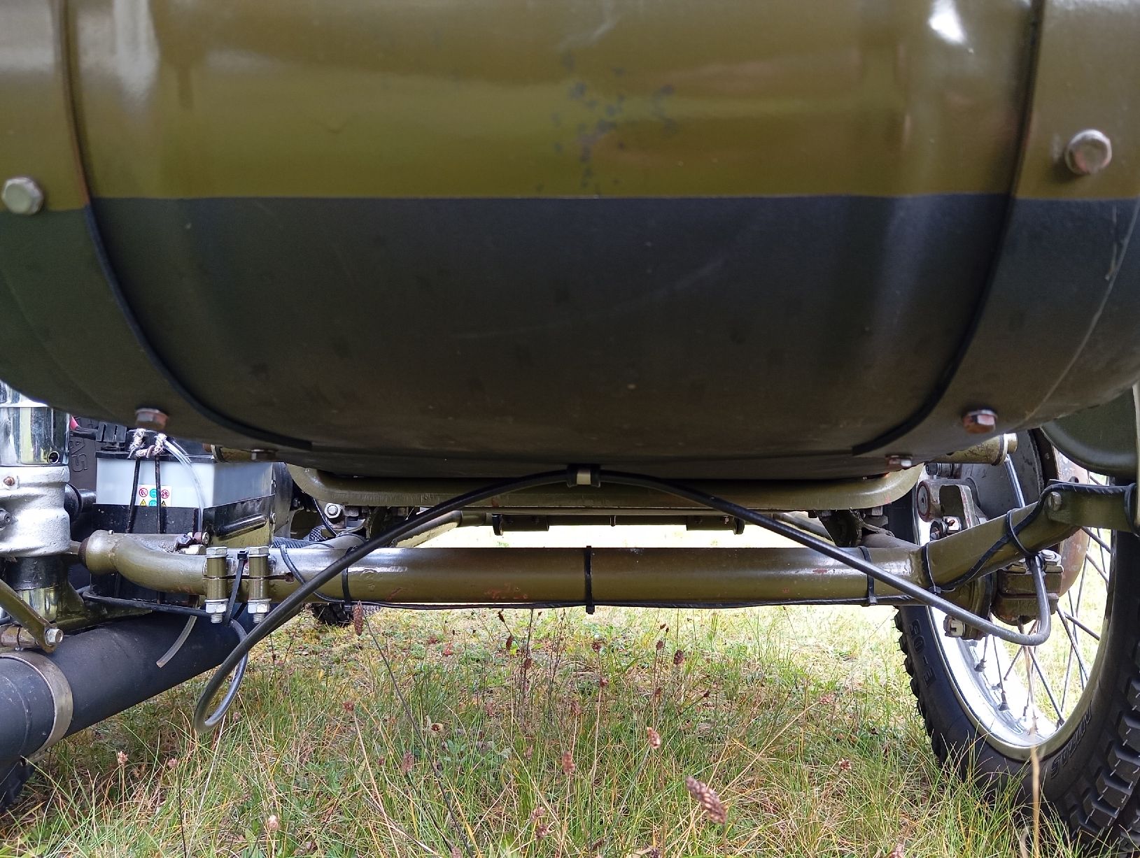 Sidecar: ChangJiang 750 sidecar/Seitenwagen – Usato da Matzingen venduto da Saja5 7