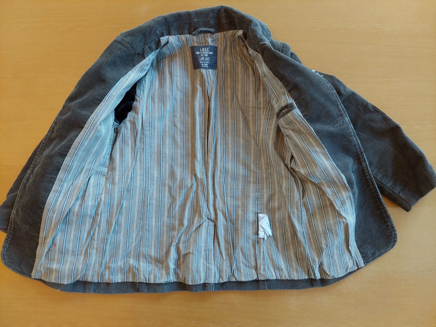 Giacche & Cappotti: LOGG Cord Jacke / Gr.116  /  5-6 J. – Usato da Zürich venduto da meymano 9