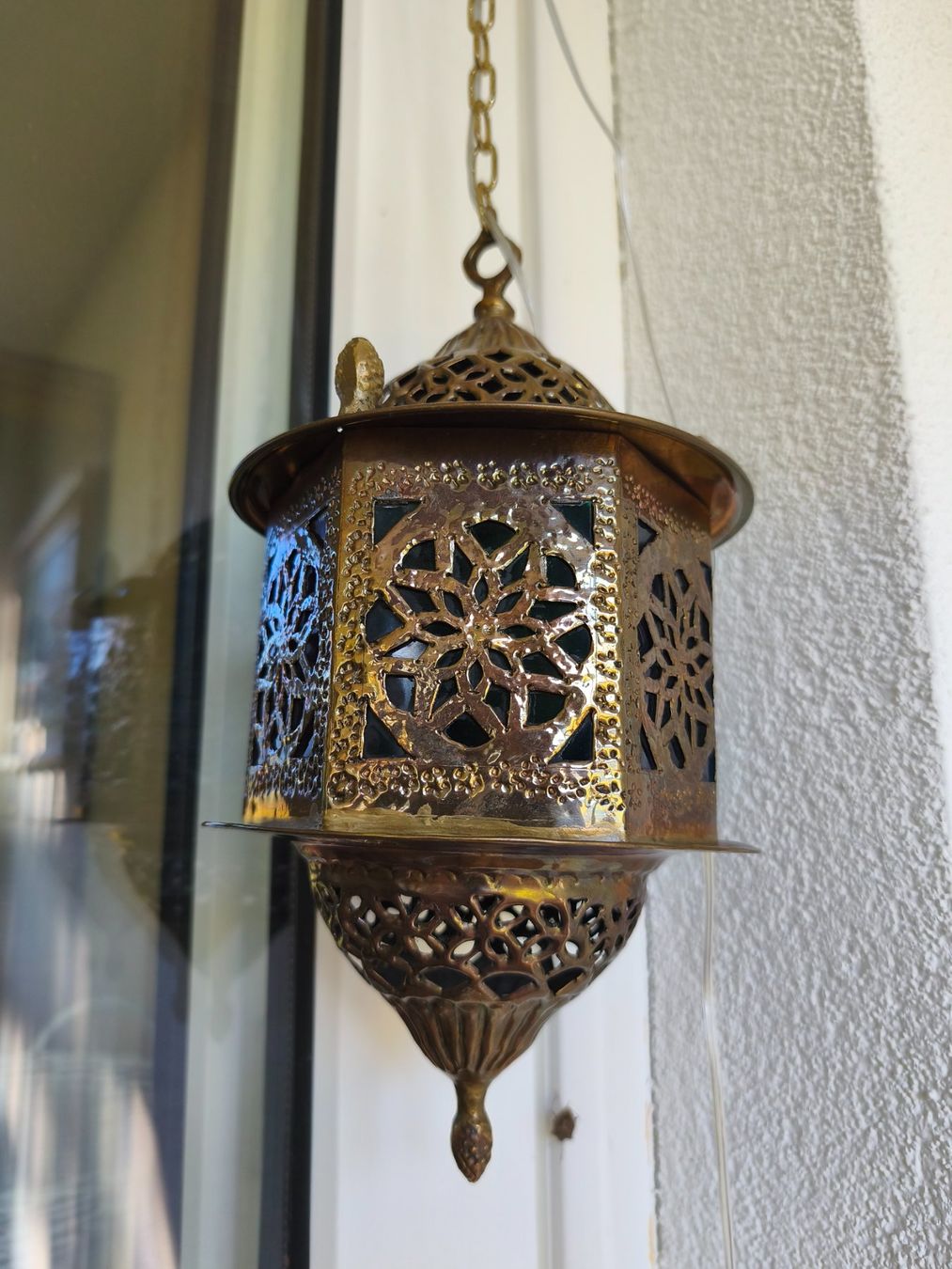 Lampade: Handgefertigte orientalische Lampe aus Messing – Usato da Zürich venduto da Jul69 4