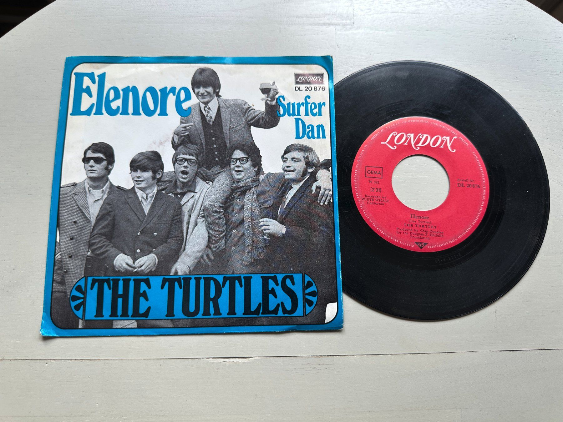Dischi in vinile: THE TURTLES tolle Elenore Single 60's BEAT Psychedelic – Usato da Basel venduto da Partridge 1
