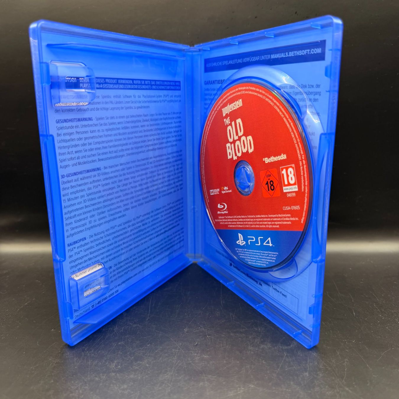 Sony Giochi: Wolfenstein The Old Blood Playstation 4 – Usato da Düdingen venduto da Nerdworld 2