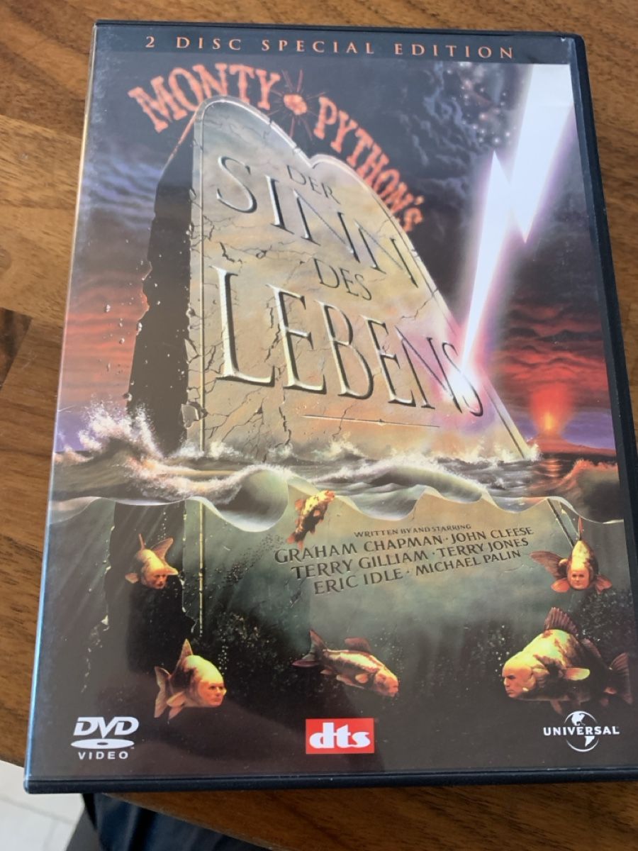 Tutti i DVDs: Monty Python - Der Sinn des Lebens (DVD Special Edition) – Usato da Dübendorf venduto da Ekamo