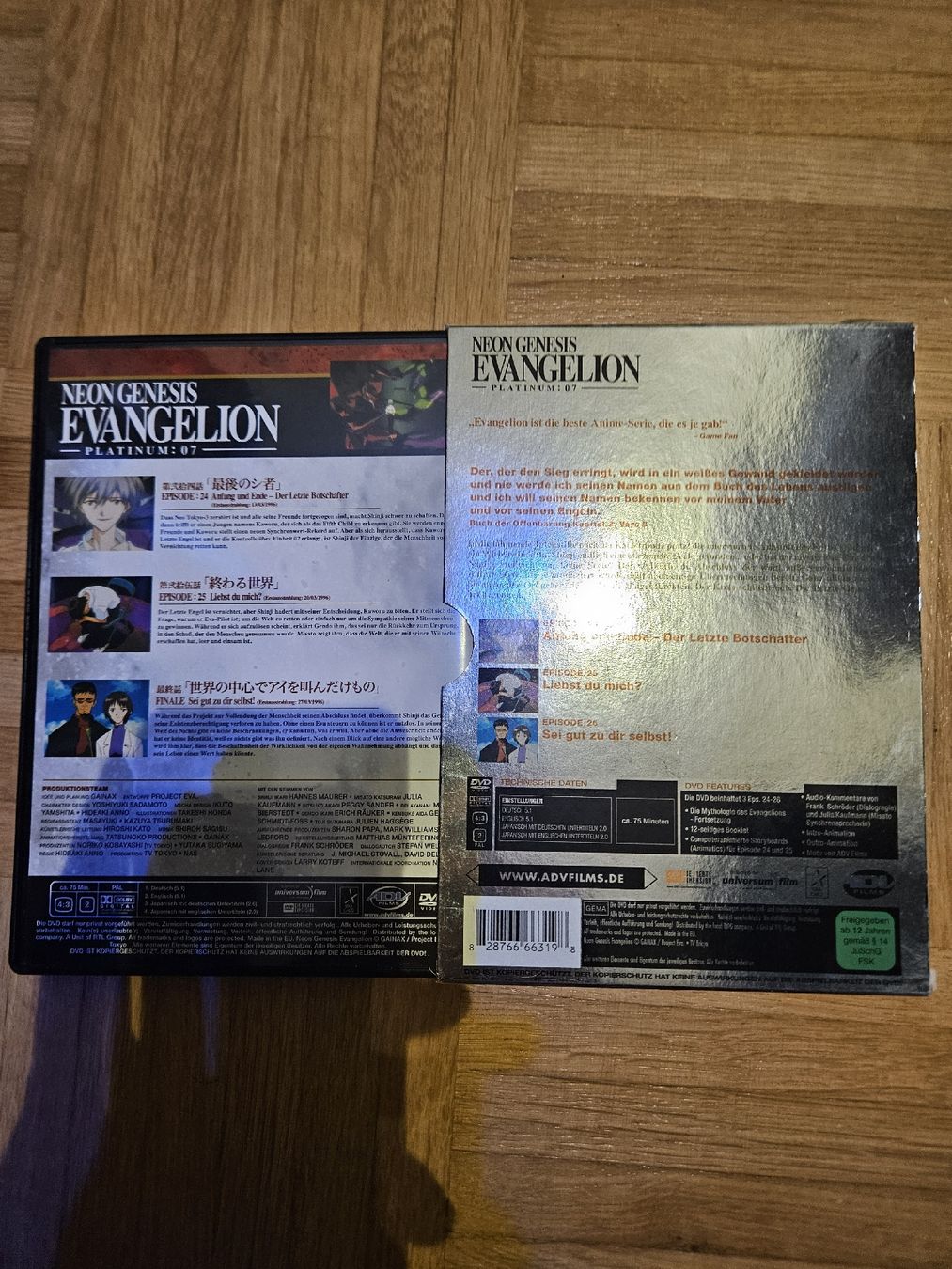Tutti i DVDs: Neon Genesis Evangelion Platinum 07  – Nuovo (secondo la descrizione) da Liestal venduto da Minuela 1
