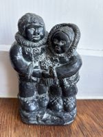 Vintage Kanadische Inuit Skulptur, Wolf Originals.
