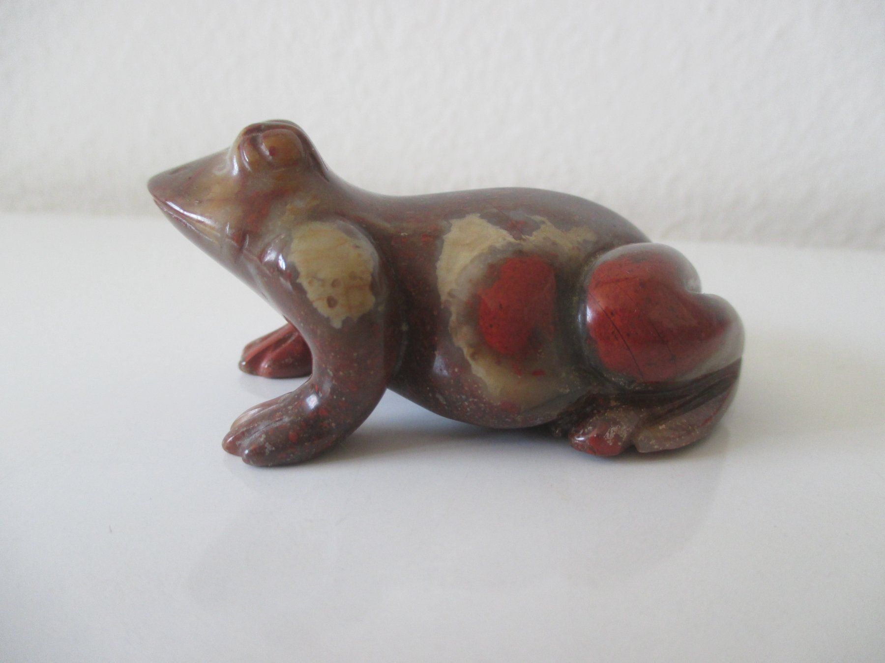 Statuette: Frosch   aus   Schmuckstein / Edelstein – Usato da Zürich venduto da Daniel517 1