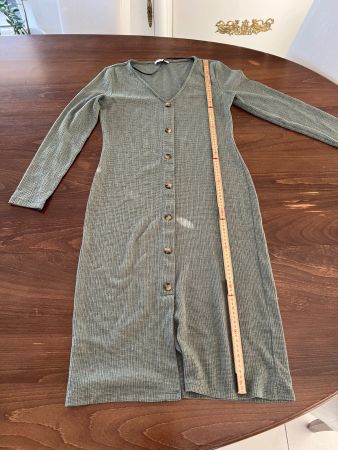 Pieces Kleid grün Gr. S/M