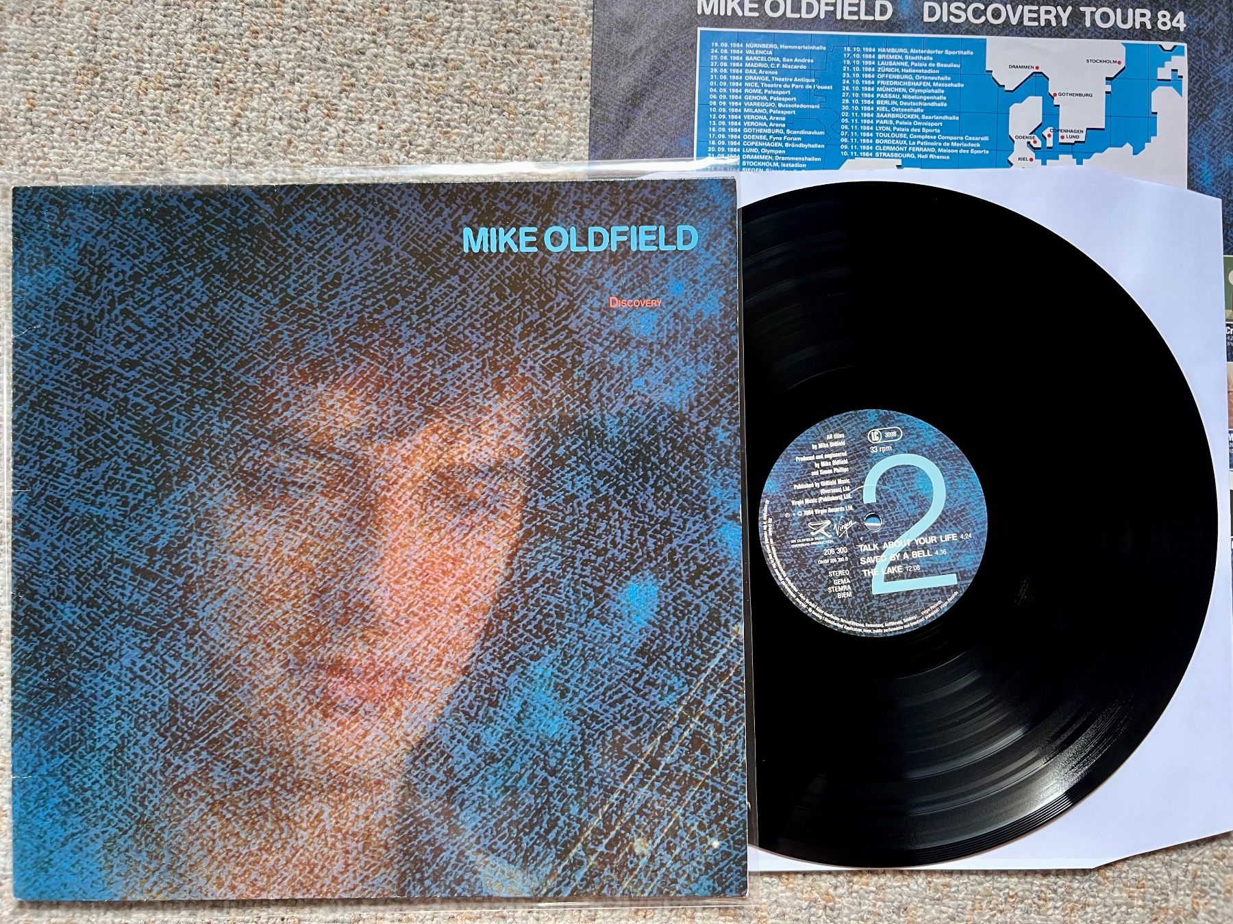 Dischi in vinile: Mike Oldfield –Discovery LP GEWASCHEN – Usato da Unterseen venduto da vinylmore