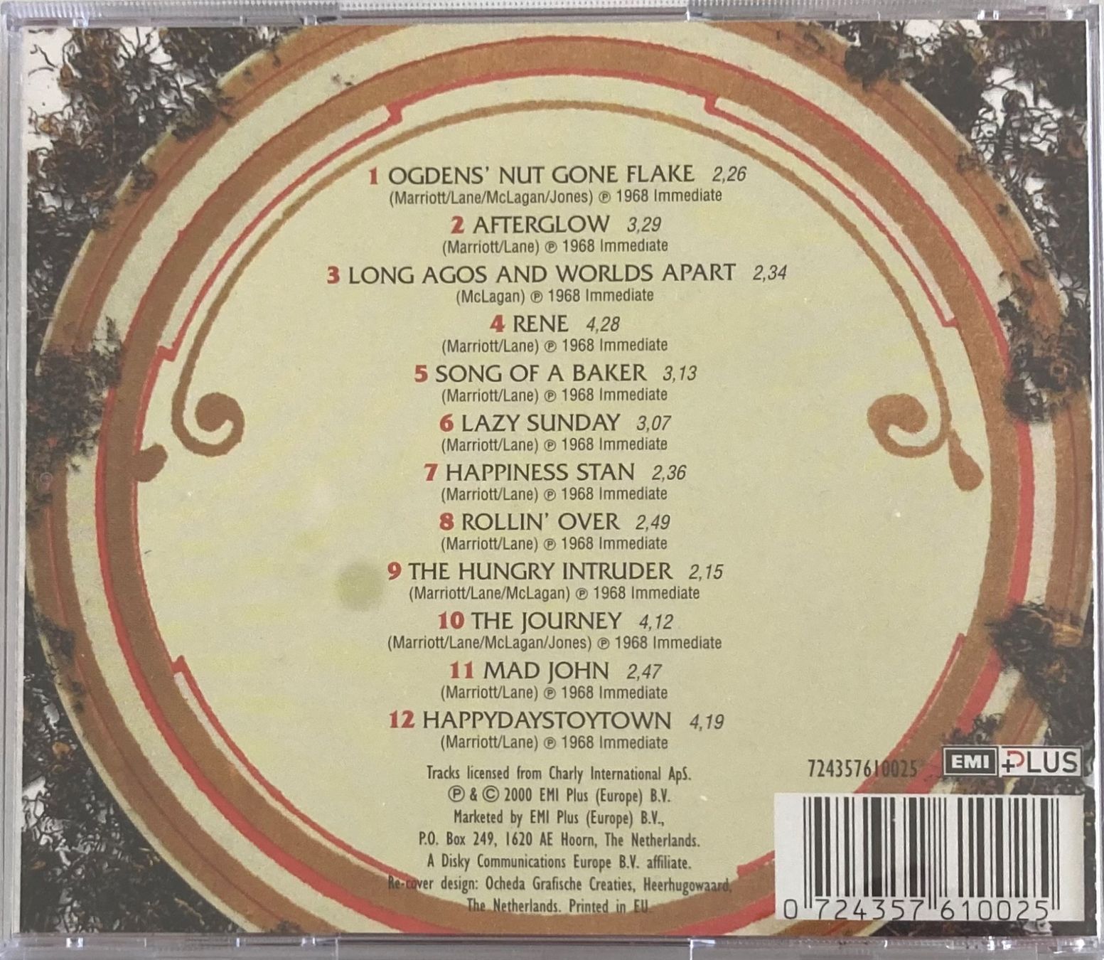 CDs: SMALL FACES - OGDEN'S NUT GONE FLAKES – D'occasion à Poliez-Pittet par Newtown-Records 4