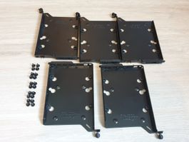 5 Fractal Design HDD/SSD-Schienen + Schrauben
