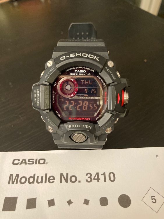 4 Viti Decorative Per Lunetta Casio G-Shock Rangeman GW-9400 - Oro Nero Argento