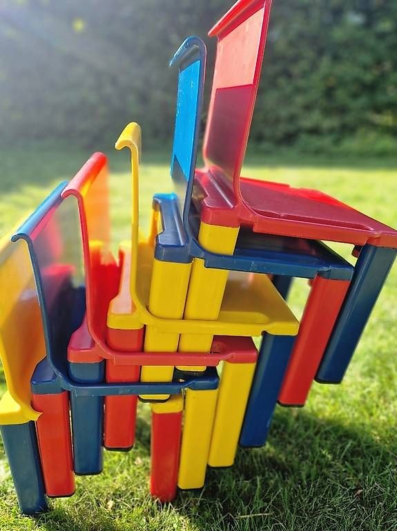 6x Kartell Kinderstühle Vintage Design 1978 (Centrokappa) (D'occasion ...