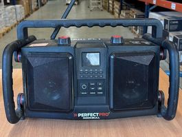 Perfectpro Baustellenradio ROCKBULL, mit eingebautem Lithium
