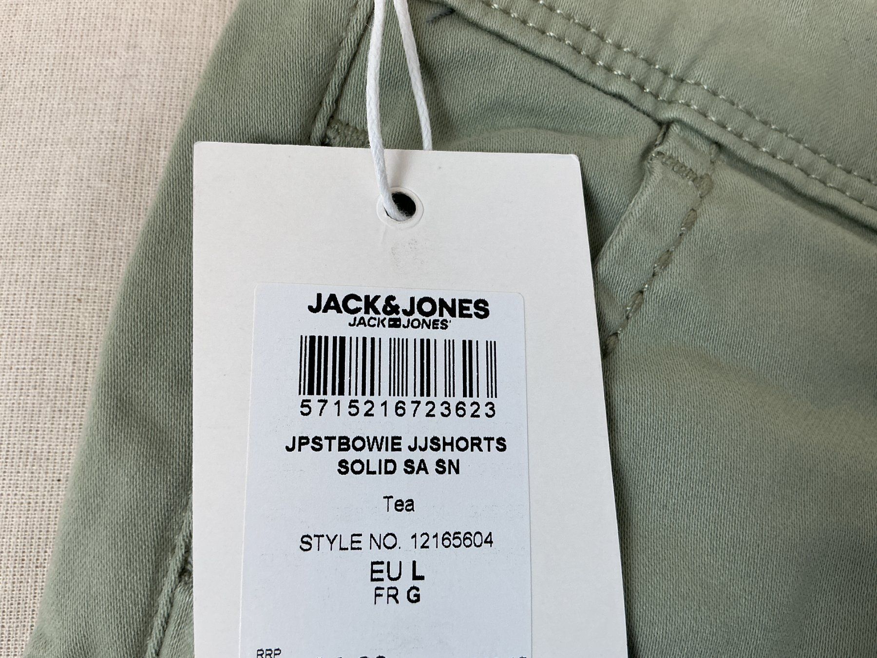 Jack & Jones Pantaloni: JACK & JONES Shorts Männer Gr. L – Nuovo (secondo la descrizione) da Richterswil venduto da Restwert_Richterswil 6